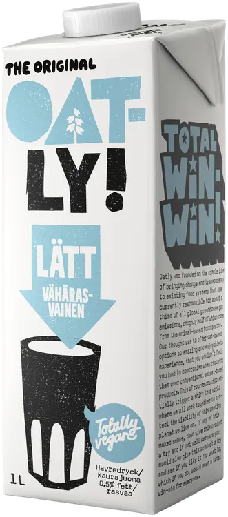 Oatly Kaurajuoma Vähärasvainen 1L