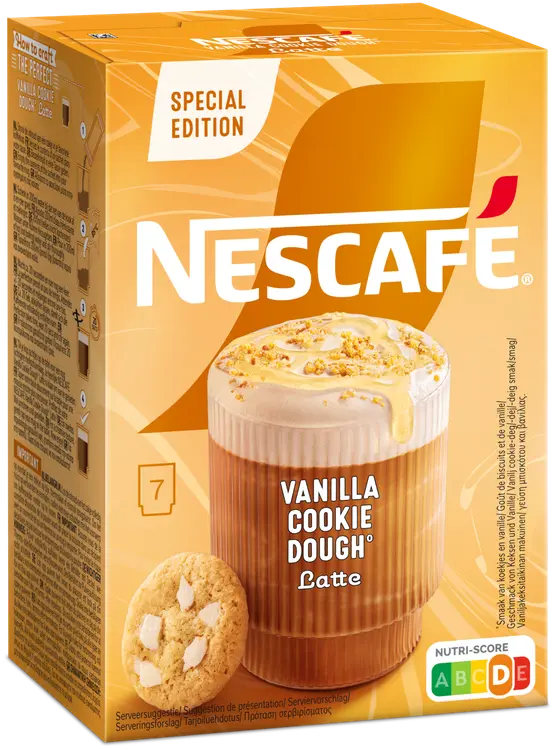 Nescafé Gold Vanilla Cookie Dough Latte 136,5g erikoispikakahvi