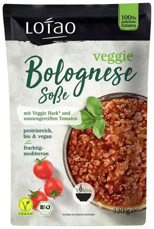 Lotao Veggie Bolognese kastike 320g luomu