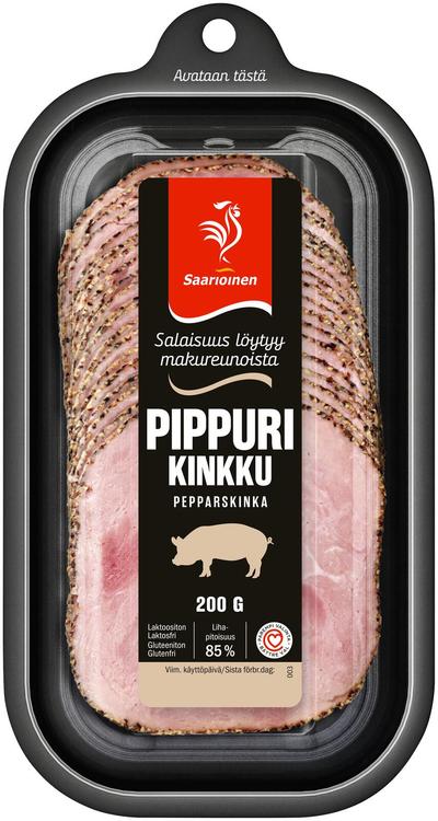 Saarioinen Pippurikinkku limiviipale, kokolihatuote 200g