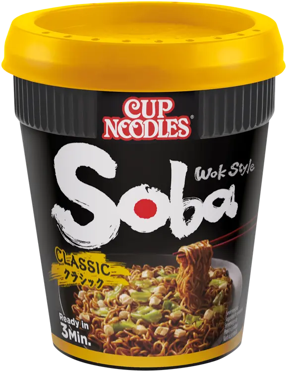 Nissin 90g Soba Cup Classic nuudeli