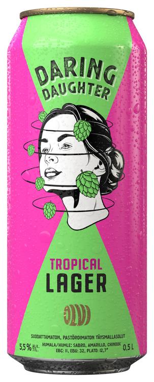 Daring Daughter Tropical Lager 5,5% 0,5 l tlk