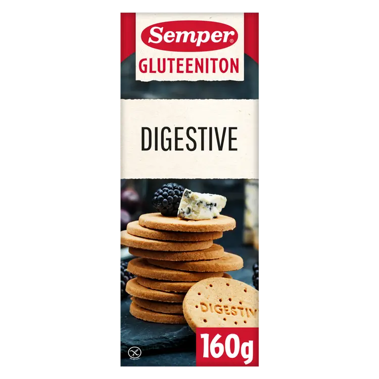 Semper Gluteeniton Digestivekeksi 160g