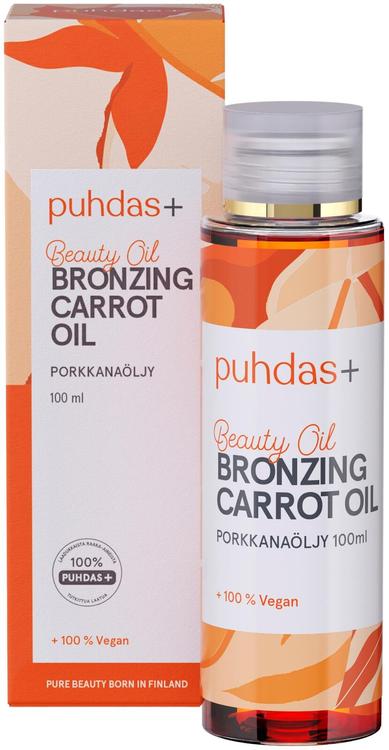 Puhdas+ Beauty Oil Bronzing Carrot Oil öljy 100 ml