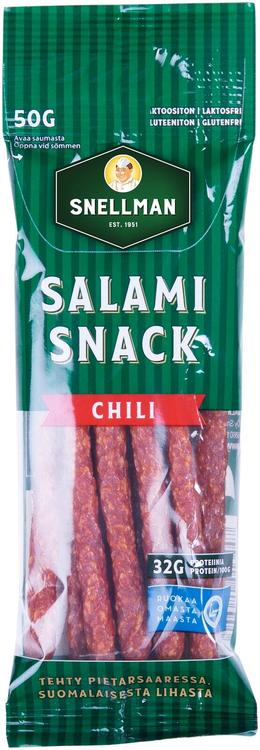 Snellman Salamisnack chili 50g