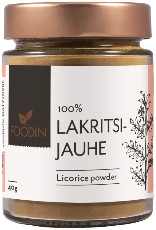 Foodin Lakritsijauhe 40g