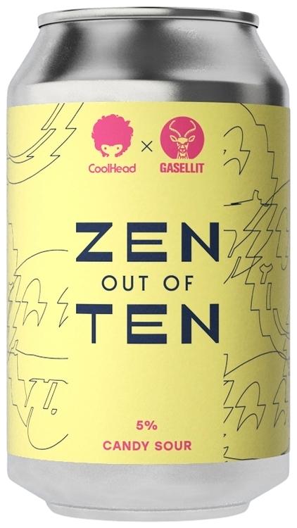 CoolHead Brew ZEN out of TEN 5% 0,33l tlk