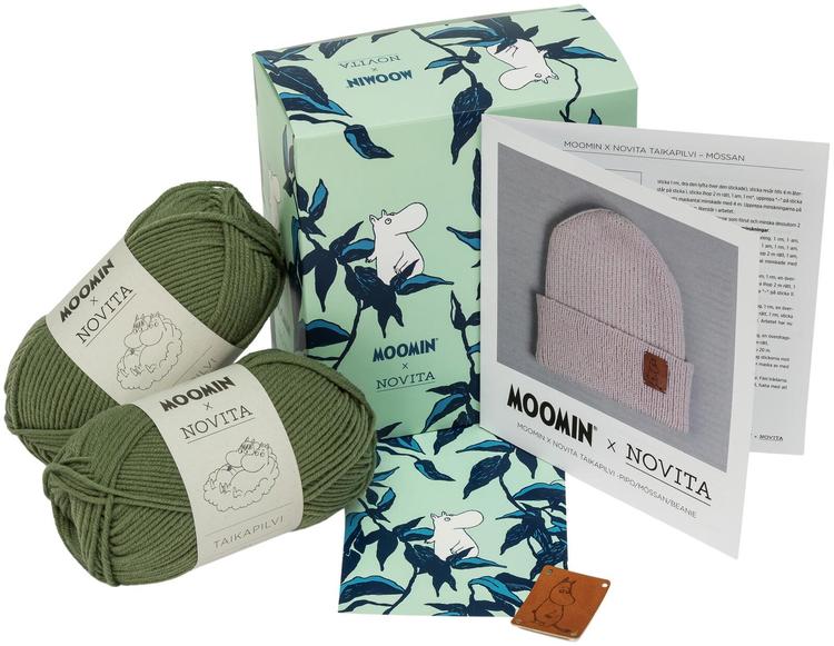 Moomin x Novita Beanie Pipo Kit loma