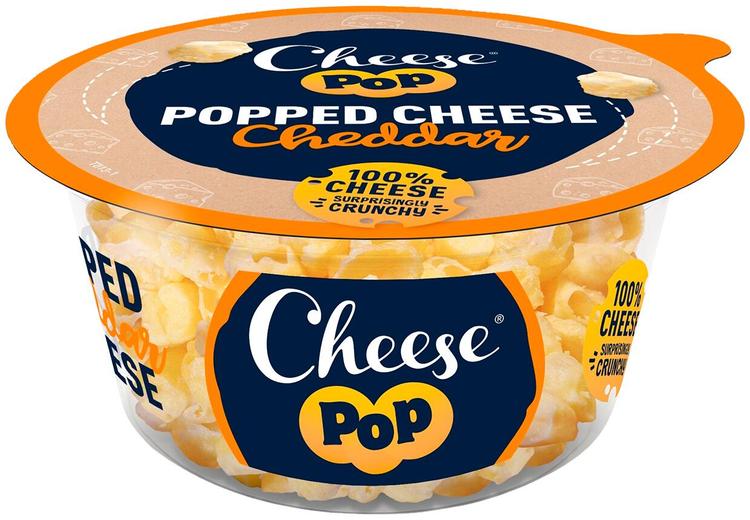 Cheesepop Cheddar 65g Paahdettuja juustopalloja vaaleasta Cheddarista