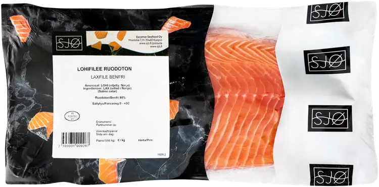SJØ Lohifilee n1kg  ruodoton 800-1200g vac n5kg