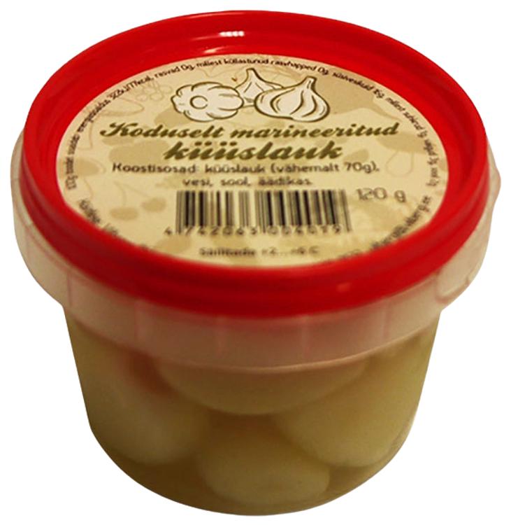Koduselt marineeritud küüslauk plasttops 120g
