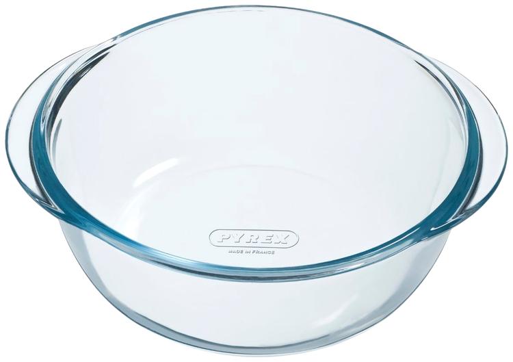 Klaasvorm Square Pyrex ümar 1l