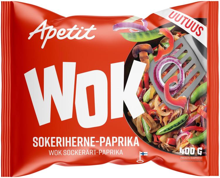 Apetit Wok Suhkruhernes-Paprika 400 G