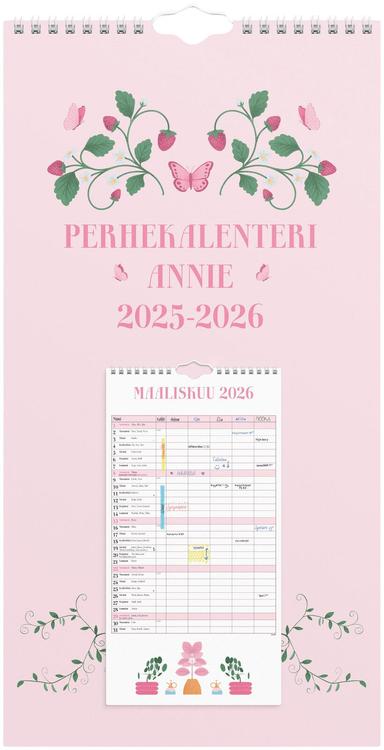 Burde Perhekalenteri 25/26 Annie