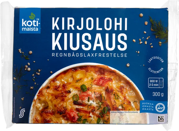 Kotimaista Kirjolohikiusaus 300g