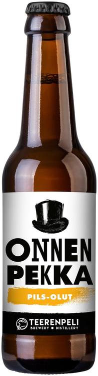 Teerenpeli Onnenpekka pils olut 4,5% 0,33 l kertalasipullo