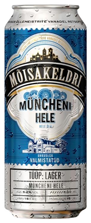 Mõisakeldri Saksa hele õlu 5,2%vol 500ml