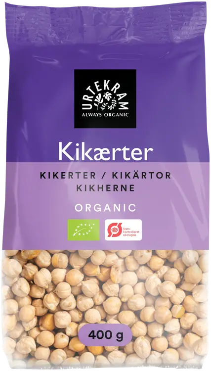 URTEKRAM Luomu Kikherne 400g