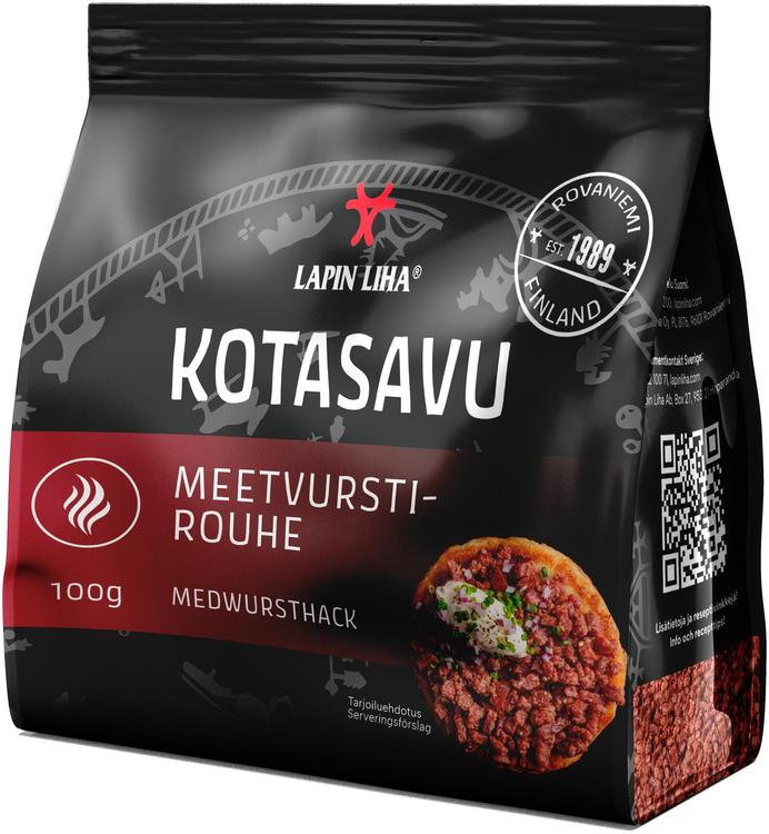 Lapin Liha Kotasavu meetvurstirouhe 100g