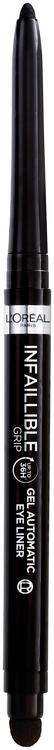 L'Oréal Paris Infaillible Grip 36H Gel Automatic Eyeliner 01 Intense Black silmänrajausväri 0,3 g