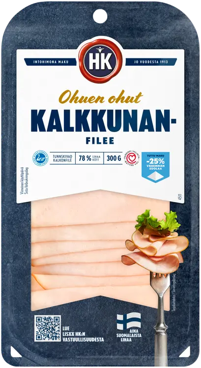 HK Ohuen ohut Kalkkunanfilee 300 g