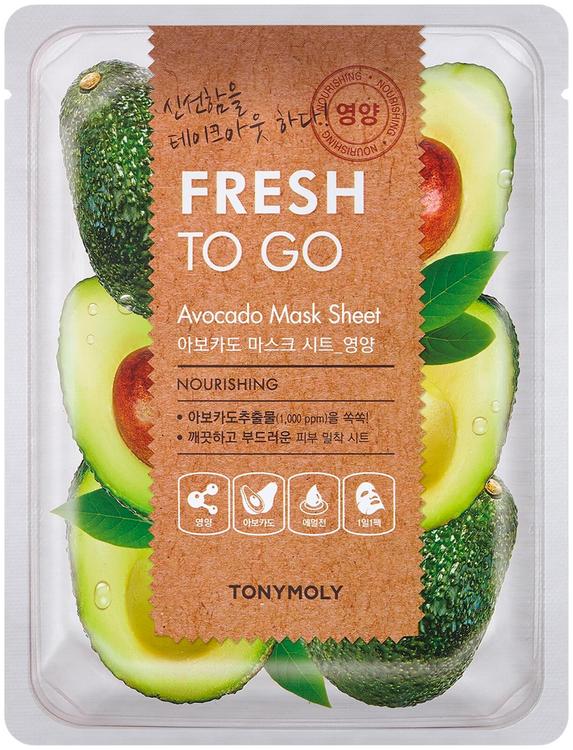 TONYMOLY Fresh To Go Avocado Mask Sheet