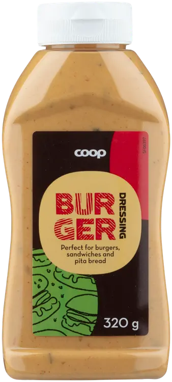 Coop hampurilaiskastike 320 g