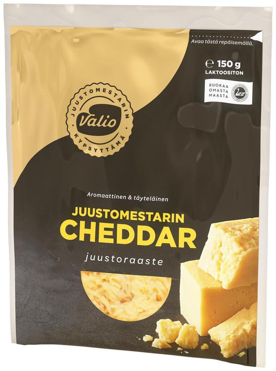 Valio Juustomestarin e150 g cheddar juustoraaste