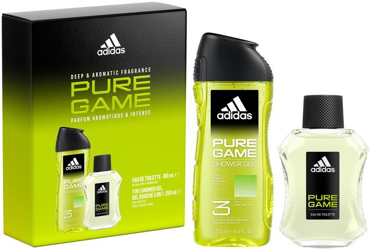 Kinkekomplekt Adidas Pure Game 2tk