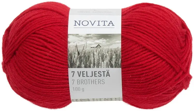 Novita 7 veljestä 100g Joulu 549