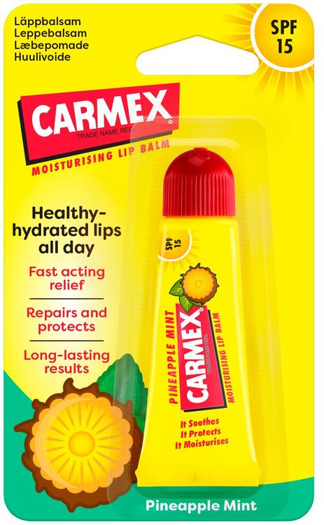 Carmex Huulivoide Pineapple Mint Tub SPF 15 10g