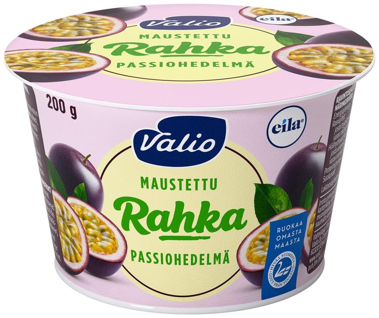 Valio maustettu rahka 200 g passiohedelmä laktoositon