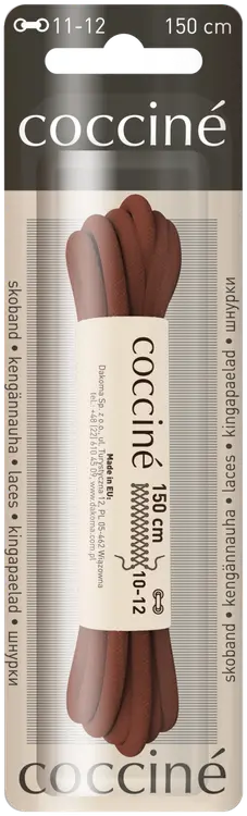 Coccine kengännauha 150 cm, ruskea