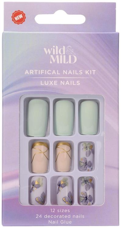 WM086 Eden Blossom Artificial Nails Wild&Mild N24