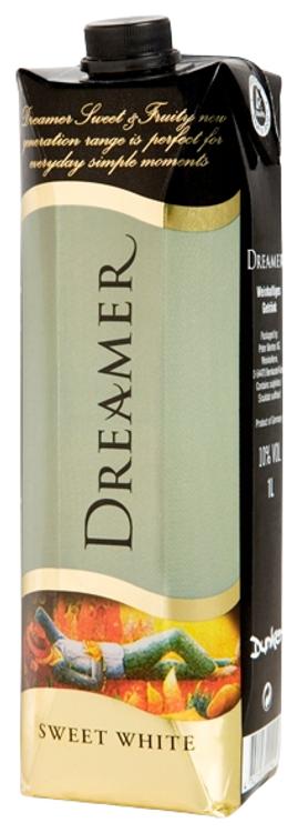 Dreamer Sweet White tetra aromatiseeritud veinijook 10%vol 1L