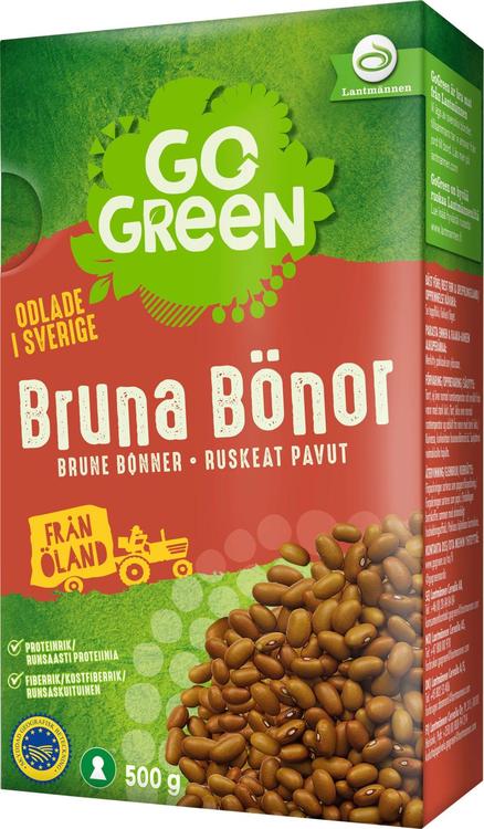 GoGreen 500 g Ruskeita Papuja, Ruotsissa viljeltyjä