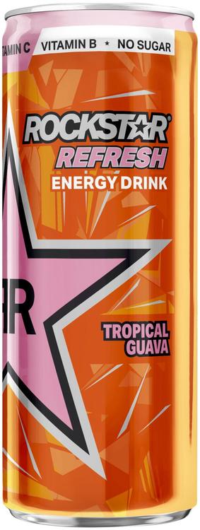 Rockstar Refresh Tropical Guava No Sugar energiajuoma 0,33 l