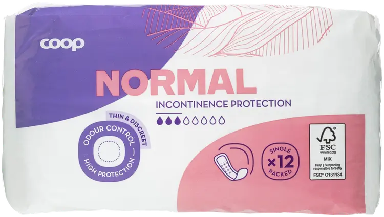 Coop inkontinenssisuoja normal 12 kpl