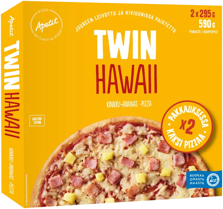 Apetit Twin Hawaii pizza pakaste 2x295g
