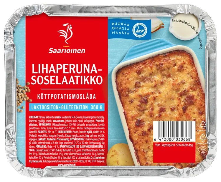 Saarioinen Lihaperunasoselaatikko 350g