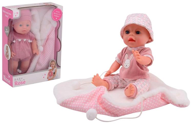 Nukk Baby Rose Deluxe 35 cm (karp)