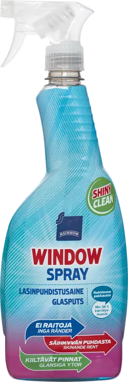 Rainbow lasinpuhdistusaine 750 ml
