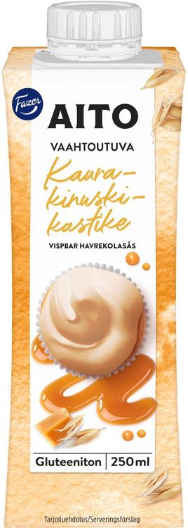 Fazer Aito Vaahtoutuva Kaurakinuskikastike 250 ml
