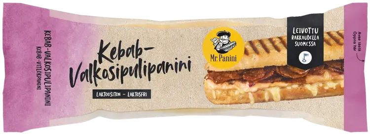 Mr. Panini Kebab-valkosipulipanini 235g