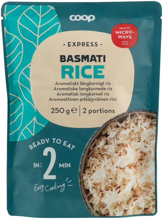 Coop valmisriisi basmati 250 g