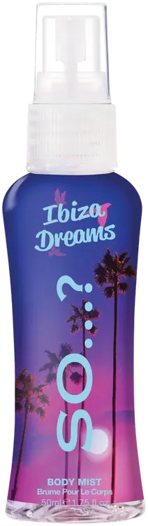 SO…? Body Mist Vartalosuihke Ibiza Dreams 50 ml