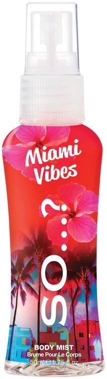 SO…? Body Mist Vartalosuihke Miami Vibes 50 ml