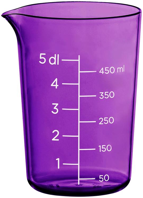 Mõõtekann 0,5 l lilla