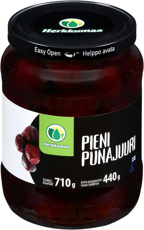 Herkkumaa Pieni punajuuri 710/440g