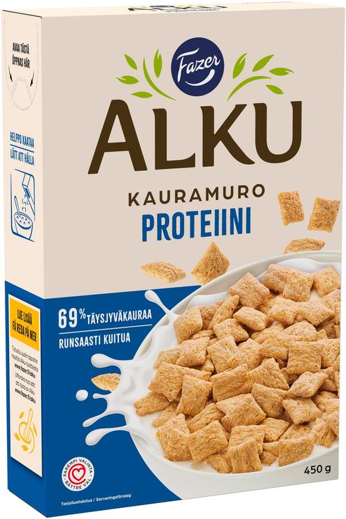 Fazer Alku Proteiini kauramuro 450 g